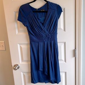 Max and Cleo Blue knit dress